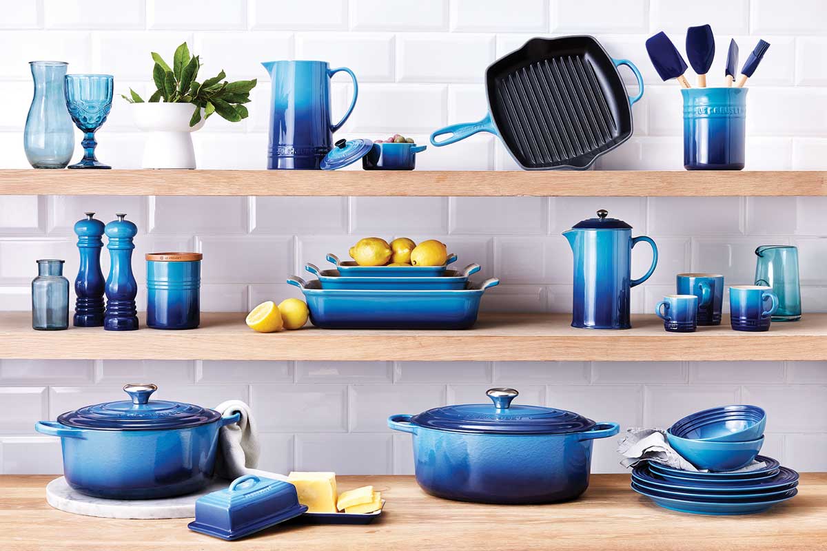 Kochgeschirr in Pastelltoenen von LeCreuset