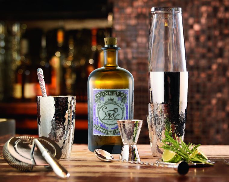 Cocktailset aus Silber von ROBBE & BERKING